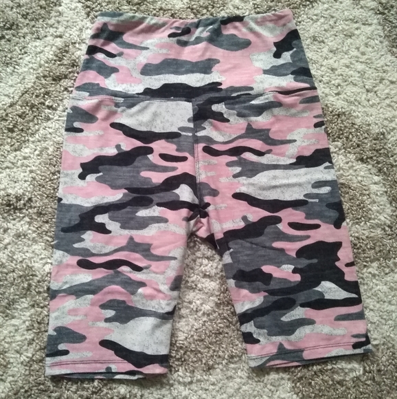 Pants - 💗 3 for $12 Pink and gray bike shorts